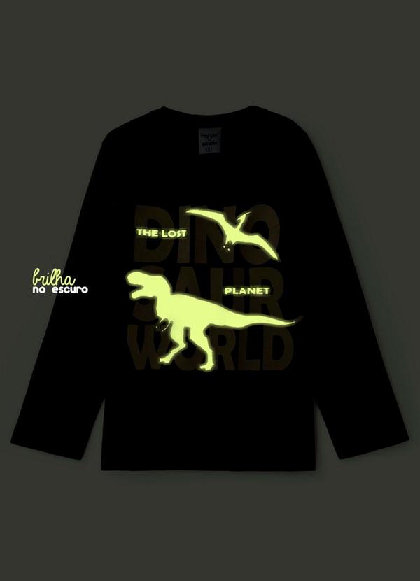 Keki Boys - Conjunto Masculino Dinosaur World Preto 5