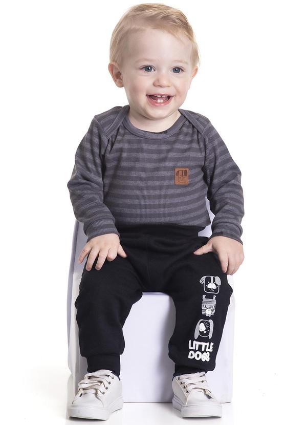 Sempre Kids - Conjunto Masculino Dogs Preto