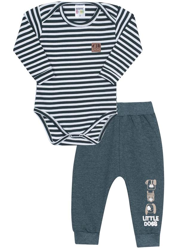 Sempre Kids - Conjunto Masculino Dogs Verde