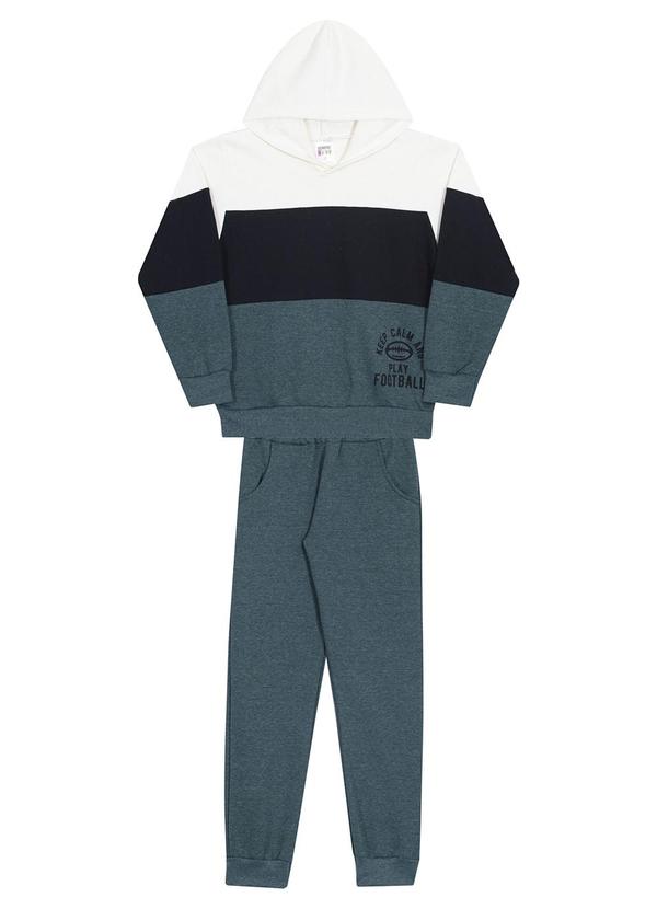 Sempre Kids - Conjunto Masculino Football Bege