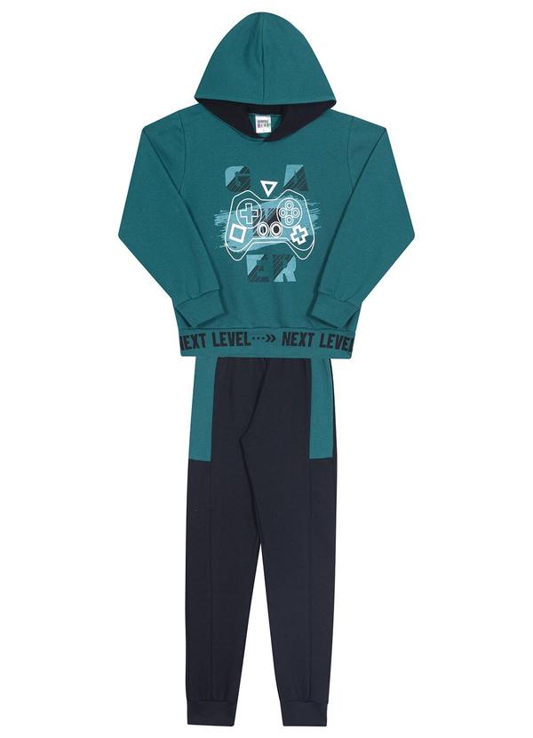 Sempre Kids - Conjunto Masculino Gamer Verde