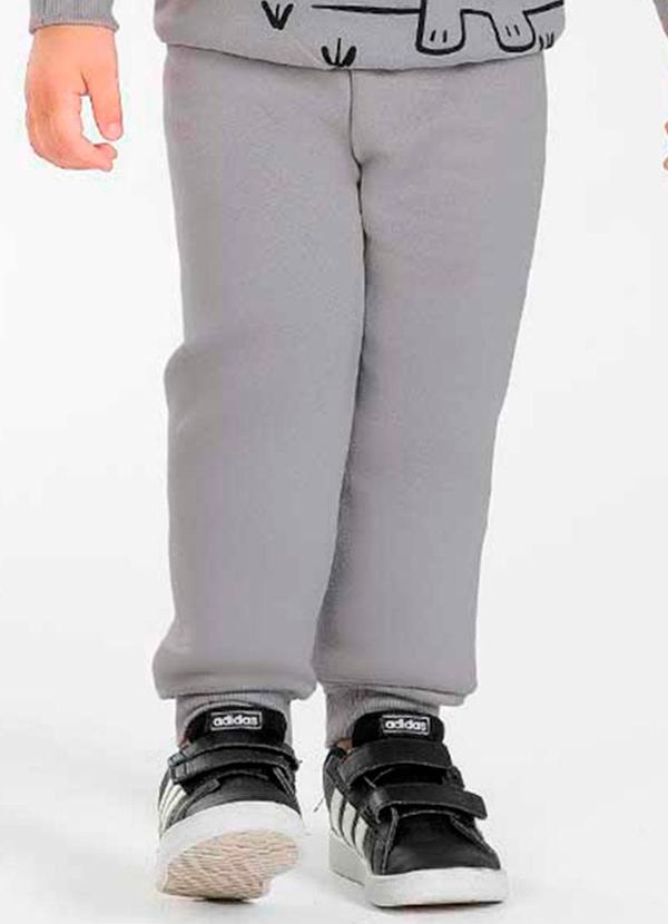 Cativa Kids - Conjunto Masculino Infantil Estiloso Cinza 3