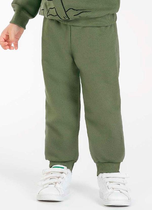 Cativa Kids - Conjunto Masculino Infantil Estiloso Verde 4
