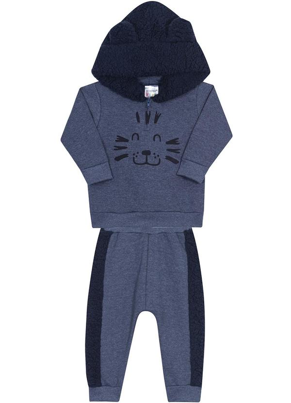 Sempre Kids - Conjunto Masculino Lion Azul