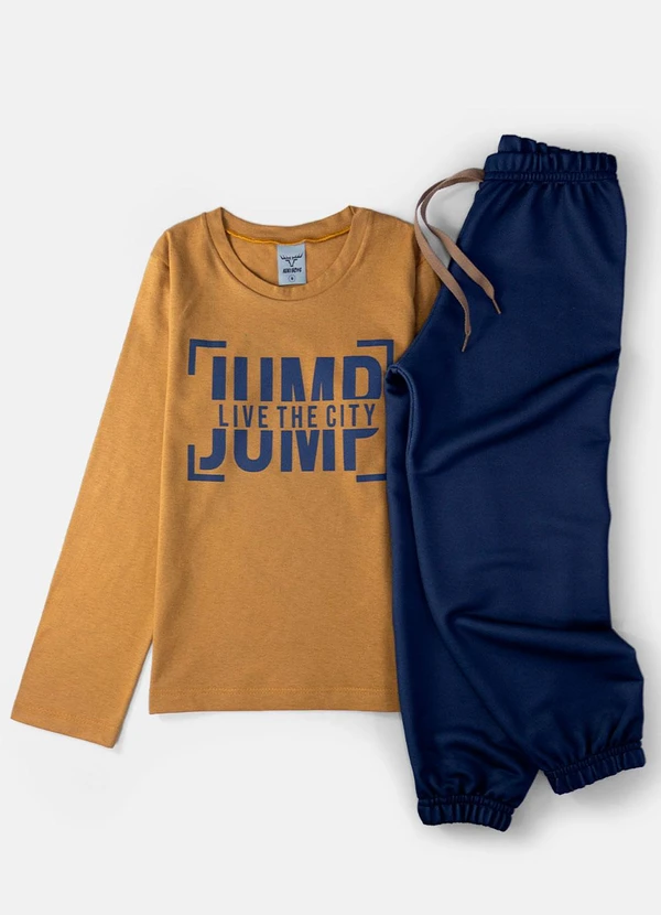 Keki Boys - Conjunto Masculino Live The City Ocre 2