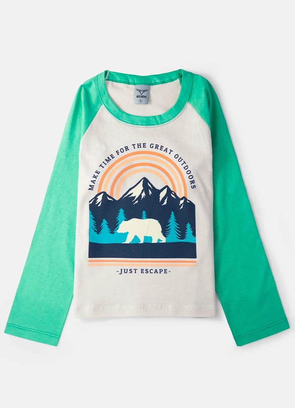 Keki Boys - Conjunto Masculino Make Time Caqui 3