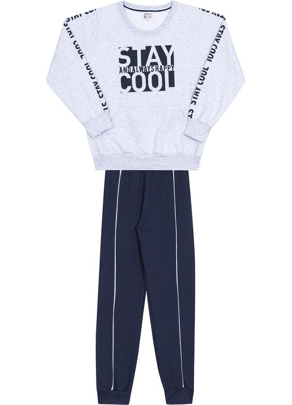 Sempre Kids - Conjunto Masculino Stay Cool Cinza
