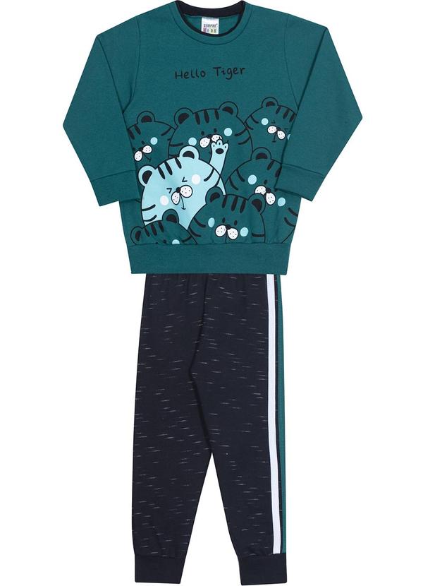 Sempre Kids - Conjunto Masculino Tiger Verde