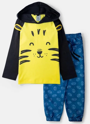 Keki Boys - Conjunto Masculino Tigre Mostarda - KEKI BOYS