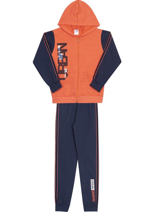 Sempre Kids - Conjunto Masculino Urban Laranja