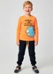 Rovitex - Conjunto Meia Estação Menino Keki Boys Laranja - variação: Laranja