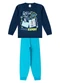Select - Conjunto Menino Blusa Longa e Calça Verde - variação: Azul