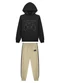 Marlan - Conjunto Menino Blusão e Calça em Moletom Cinza - variação: Preto