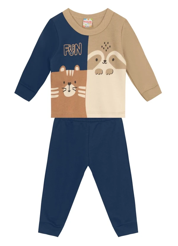 Brandili - Conjunto Menino de Bichinhos Azul 2