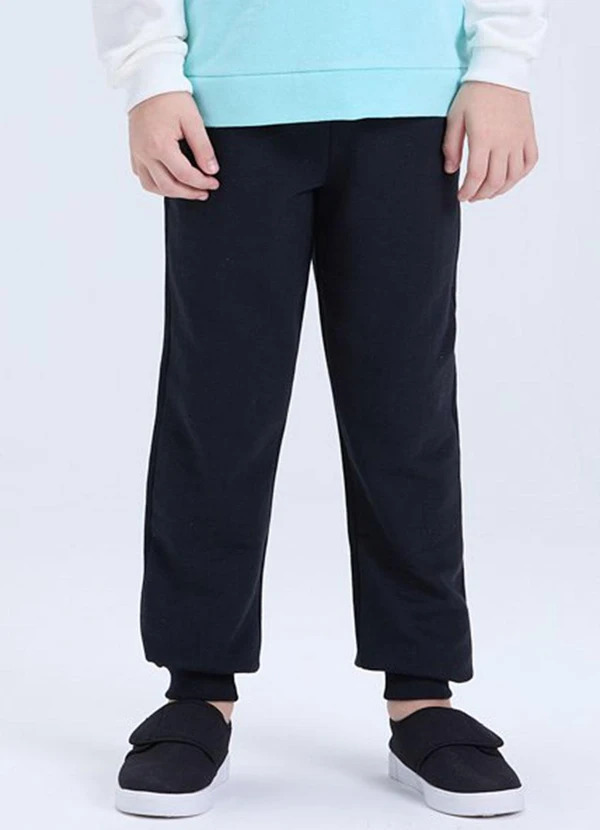 Vida Costeira - Conjunto Menino de Moletom Tricolor Azul 3