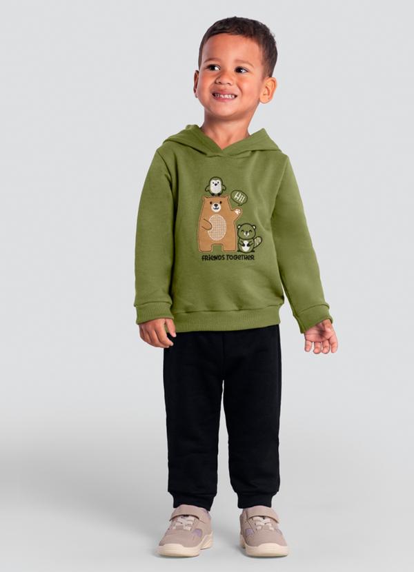 Brandili - Conjunto Menino de Urso Verde