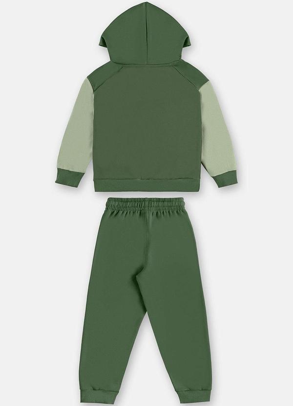 Up Baby - Conjunto Menino em Moletom Verde 4
