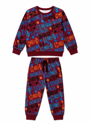Rosa Azul - Conjunto Menino Extreme Bordo - ROSA AZUL