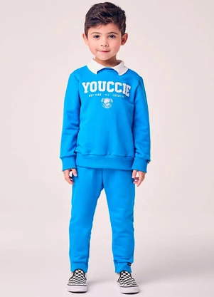 Youccie - Conjunto Menino Infantil com Golinha - YOUCCIE