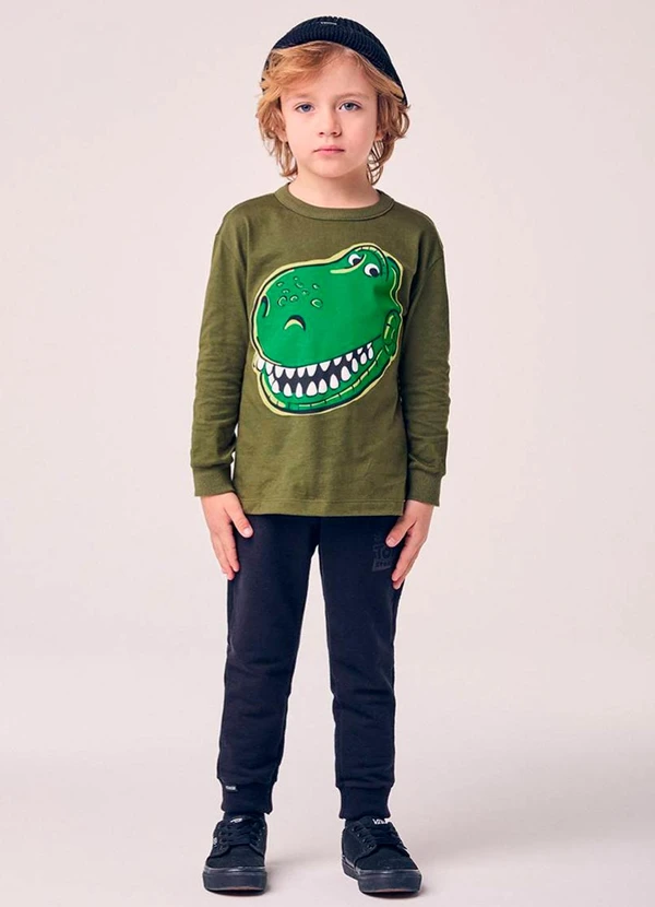 Youccie - Conjunto Menino Infantil do Dino Rex
