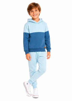 Rosa Azul - Conjunto Menino Inverno Kangulu Azul Bebê - ROSA AZUL