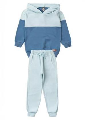 Rosa Azul - Conjunto Menino Inverno Kangulu Azul Bebê - ROSA AZUL