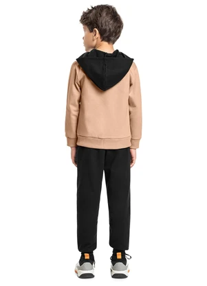 Bee Loop - Conjunto Menino Jaqueta Calça Preto - BEE LOOP