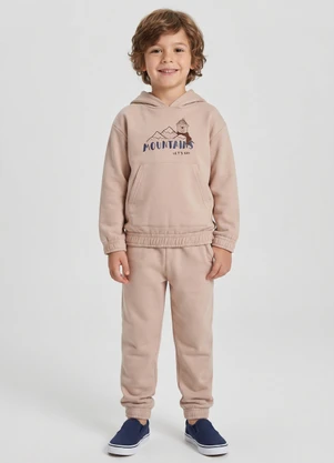 Guloseima - Conjunto Menino Jaqueta e Calça Marrom - GULOSEIMA