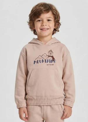 Guloseima - Conjunto Menino Jaqueta e Calça Marrom - GULOSEIMA