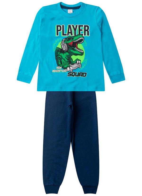 Rovitex - Conjunto Menino Meia Estação Kappes Azul