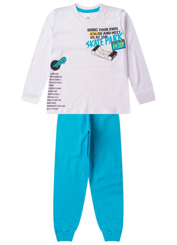 Rovitex - Conjunto Menino Meia Estação Kappes Azul