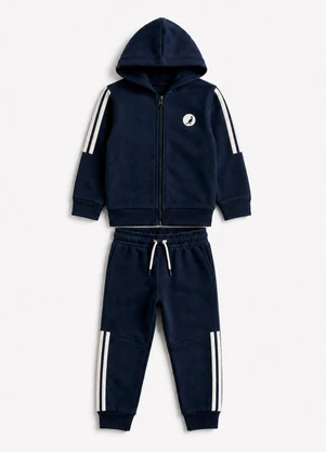 Rosa Azul - Conjunto Menino Minimalista Kangulu Azul Marinho - ROSA AZUL