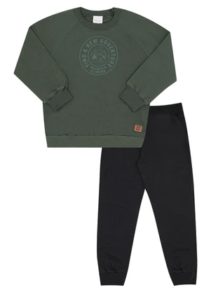 Pulla Bulla - Conjunto Moletinho e Malha Relevo Verde - PULLA BULLA