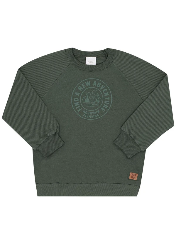 Pulla Bulla - Conjunto Moletinho e Malha Relevo Verde 2