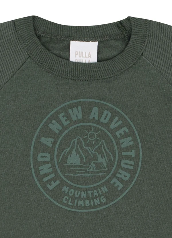 Pulla Bulla - Conjunto Moletinho e Malha Relevo Verde 4