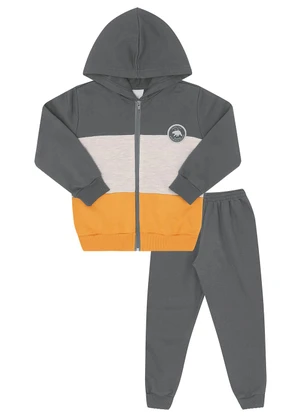 Pulla Bulla - Conjunto Moletom Amarelo - PULLA BULLA