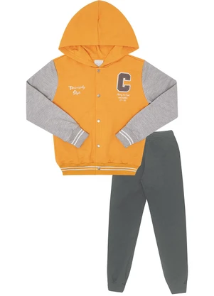 Pulla Bulla - Conjunto Moletom Amarelo - PULLA BULLA