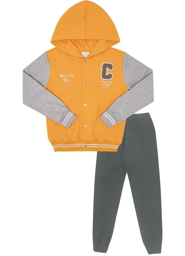 Pulla Bulla - Conjunto Moletom Amarelo 1
