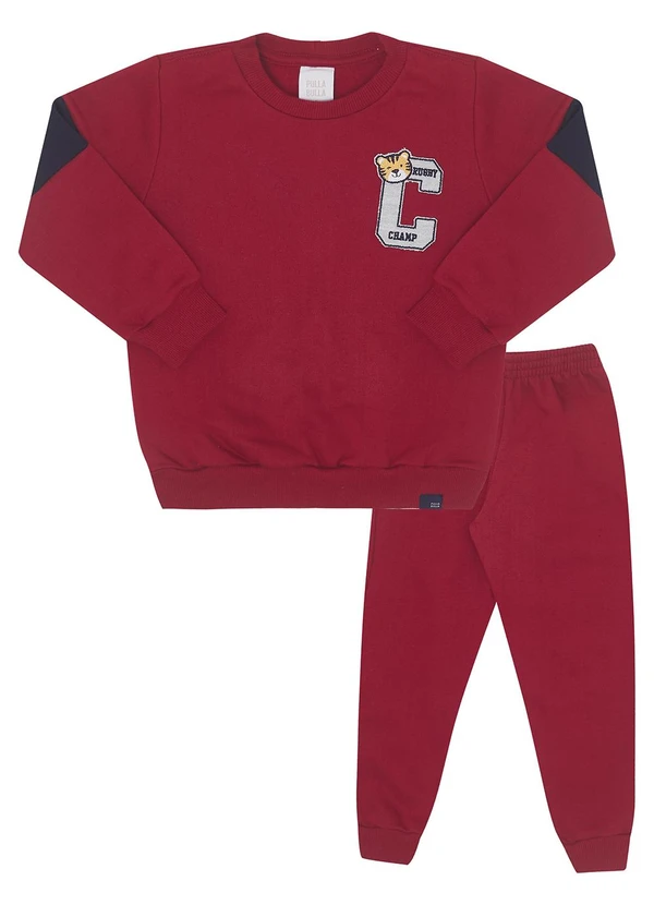 Pulla Bulla - Conjunto Moletom Azul