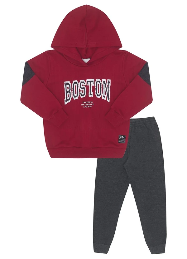 Pulla Bulla Conjunto Moletom Azul