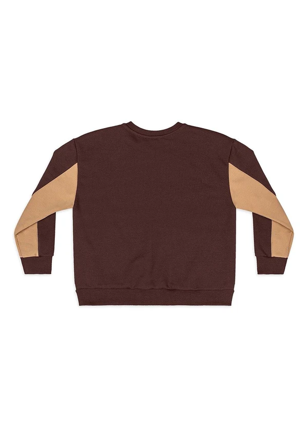 Quimby - Conjunto Moletom Blusão e Calça Marrom 4