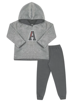 Pulla Bulla - Conjunto Moletom Cinza - PULLA BULLA