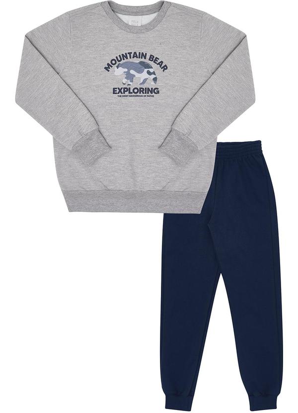 Pulla Bulla - Conjunto Moletom Cinza 2