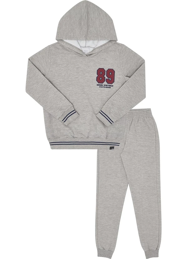 Pulla Bulla - Conjunto Moletom Cinza 2