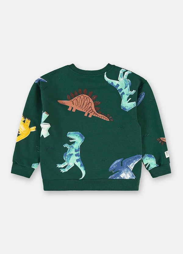 Up Baby - Conjunto Moletom Dino Verde 4