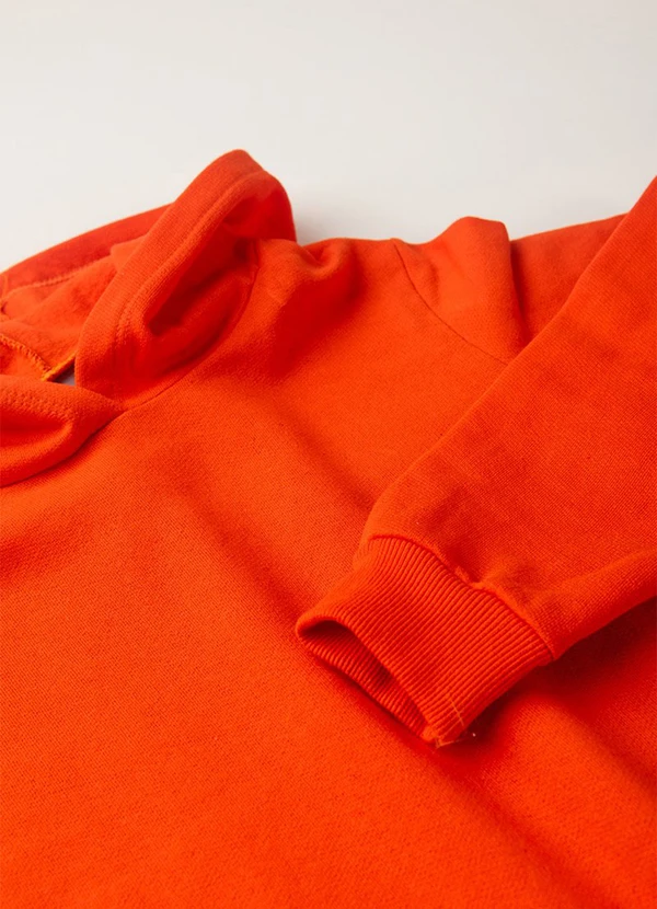 Vida Costeira - Conjunto Moletom Infantil Capuz e Abc Laranja 3