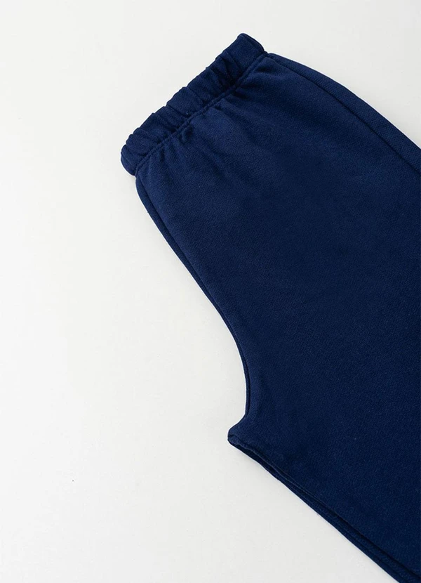 Vida Costeira - Conjunto Moletom Infantil Capuz e Zíper Marinho 7