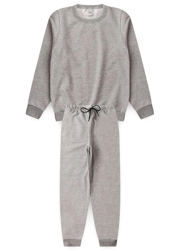 Vida Costeira - Conjunto Moletom Infantil Costas Street Mescla 5