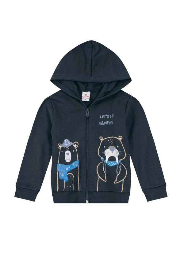 Brandili - Conjunto Moletom Infantil Menino Cinza 2