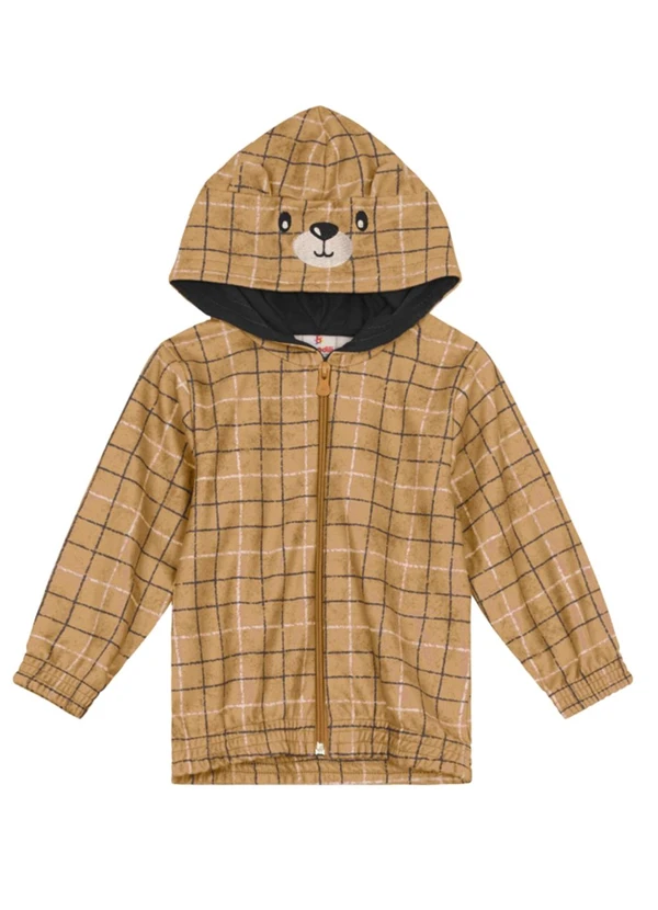 Brandili - Conjunto Moletom Infantil Menino Marrom 2